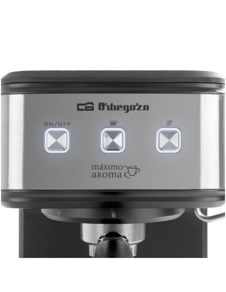 Cafetera Expreso Orbegozo EX 5200/ 850W/ 20 Bares