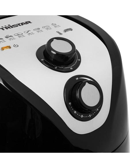 Freidora por Aire / Sin Aceite Tristar FR-6994 Crispy Fryer XXL/ 1500W/ Capacidad 4.5L