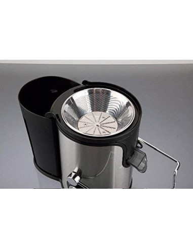 Licuadora jata li585n - 400w - 2 velocidades - contenedor pulpa 1000ml - vaso 500ml incluido - cierre seguridad metálico - base 
