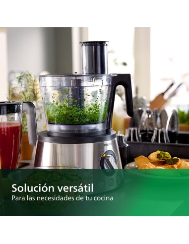 Procesador alimentos philips hr7778/00 avance collection - 1300w - jarra 2.2l - 12 velocidades + pulso - mas de 30 funciones - 
