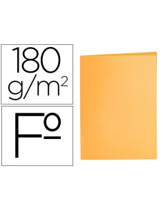 CI | Subcarpeta liderpapel folio naranja intenso 180g/m2