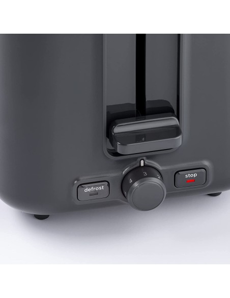 Tostador Bosch DesignLine TAT4P424/ 970W/ Rojo