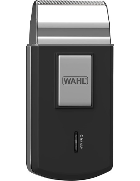 Afeitadora portátil wahl travel shaver - láminas de afeitado/hojas de corte respuesto - 45min autonomía - incluye bolsa de viaje