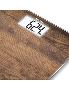 Báscula de Baño Beurer GS-203 Wood/ Hasta 150kg 2