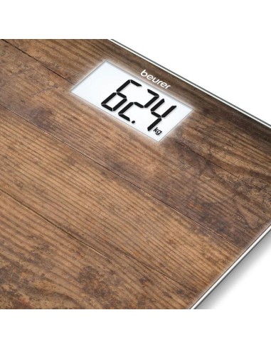 Báscula de Baño Beurer GS-203 Wood/ Hasta 150kg