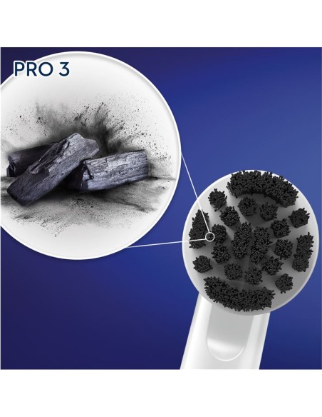 Cepillo Dental Braun Oral-B Pro 3 3000 Pure Clean/ Negro
