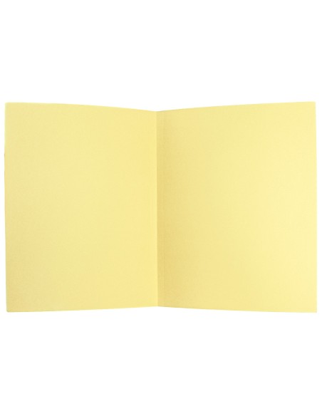 CI | Subcarpeta liderpapel a4 amarillo pastel 180g/m2