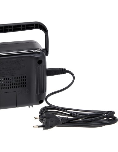 Radio Portátil Panasonic RF-2400DEG-K/ Negra