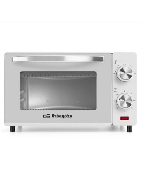 Horno de Sobremesa Orbegozo HO 970/ 650W/ Capacidad 10L/ Blanco