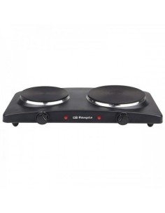Placa eléctrica doble de cocina orbegozo pe 2850 -...