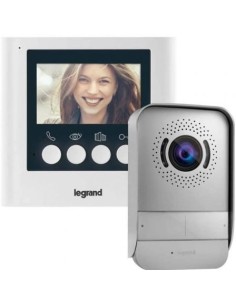 Videoportero Automático Legrand Easy Kit 2 LG-369110/ Gris