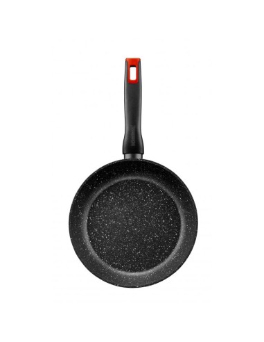 Sartén Monix Titán Rock M810024/ Ø24cm/ Aluminio forjado/ Apta para Inducción