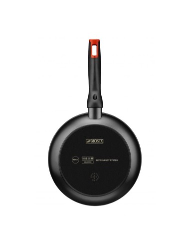 Sartén Monix Titán Rock M810024/ Ø24cm/ Aluminio forjado/ Apta para Inducción
