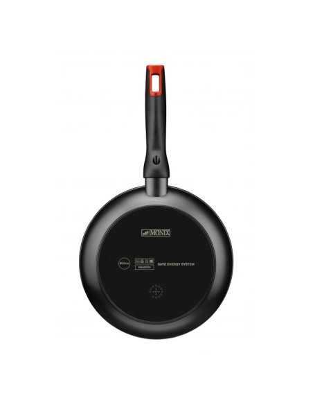 Sartén Monix Titán Rock M810024/ Ø24cm/ Aluminio forjado/ Apta para Inducción