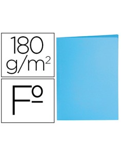 CI | Subcarpeta liderpapel folio azul pastel 180g/m2