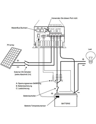 Regulador solar chargemaster scm-60 mppt-mb