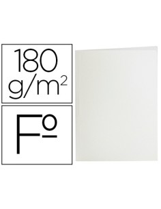 CI | Subcarpeta liderpapel folio blanco 180g/m2
