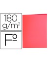 CI | Subcarpeta liderpapel folio rojo pastel 180g/m2