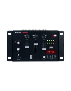 Mesa de mezclas fonestar sm-507ub - 3 canales estéreo - 1...
