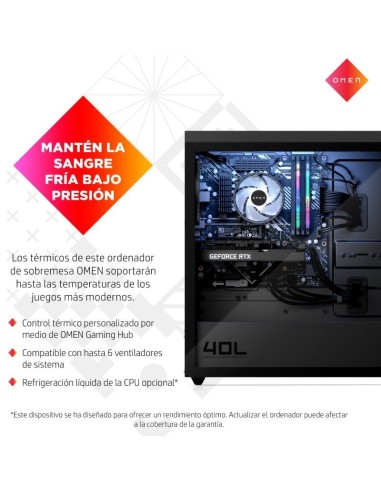 PC Gaming HP Omen 40L GT21-0058NS Ryzen 5...