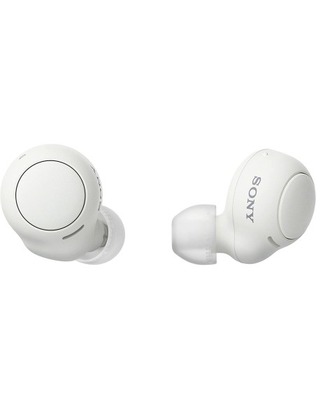 Auriculares Bluetooth Sony WF-C500 con estuche de carga/ Autonomía 5h/ Blancos