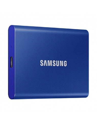 Disco Externo SSD Samsung Portable T7 1TB/ USB 3.2/ Azul