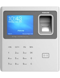 Controlador de presencia anviz w1pro - tarjeta...