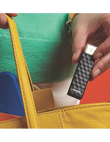 Pendrive sandisk connect wireless stick 64gb - hotspot wifi - transmite datos hasta a 3 dispositivos simultáneos sin cables ni 