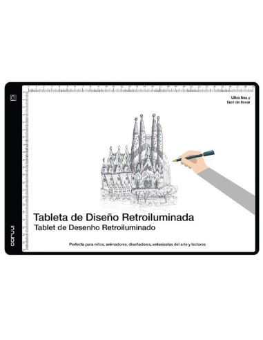 Tableta de Diseño Retroiluminada Innjoo LED Tracing Pad