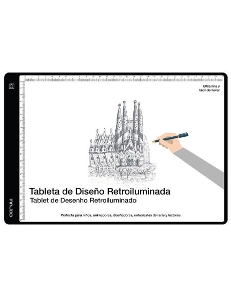 Tableta de Diseño Retroiluminada Innjoo LED Tracing Pad
