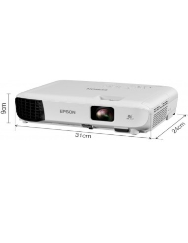 Proyector Epson EB-E10/ 3600 Lúmenes/ XGA/ HDMI-VGA/ Blanco