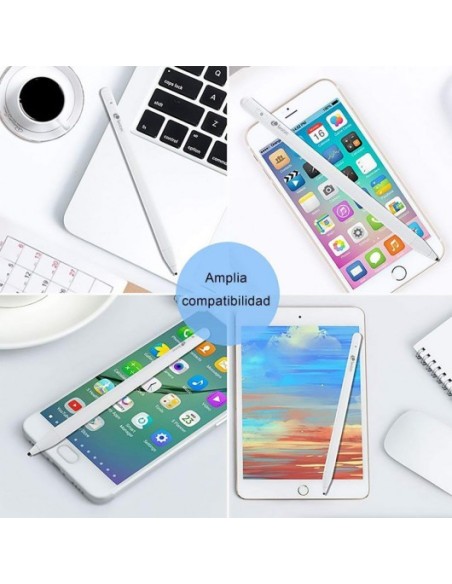 Lápiz Electrónico Leotec LESTP01W Stylus ePen para Android, IOS y Windows/ Blanco