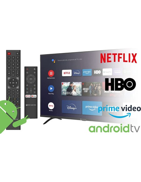 Televisor Eas Electric DLED E32AN70A 32"/ HD/ Smart TV/ WiFi