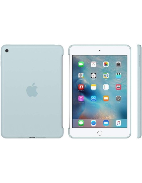 Funda Silicone Case MLD72ZM/A para iPad Mini 4/ Turquesa