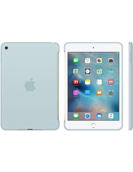 Funda Silicone Case MLD72ZM/A para iPad Mini 4/ Turquesa