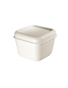 Porta Alimentos Milan 085111W/ Capacidad 0.33L/ Blanco