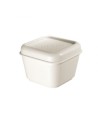 Porta Alimentos Milan 085111W/ Capacidad 0.33L/ Blanco
