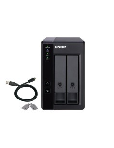 DAS QNAP TR-002/ 2 Bahías 3.5"- 2.5"/ Formato Torre