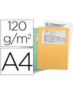 CI | Subcarpeta cartulina q-connect din a4 colores...