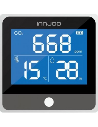 Medidor de CO2 - Calidad del Aire Innjoo/ Múltiples Alertas
