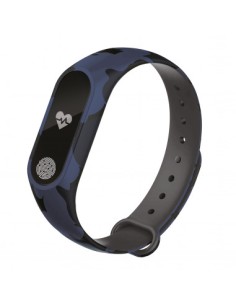 Pulsera Smartband Muvit IO Camuflaje/ Negra