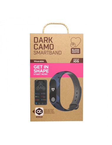 Pulsera Smartband Muvit IO Camuflaje/ Negra