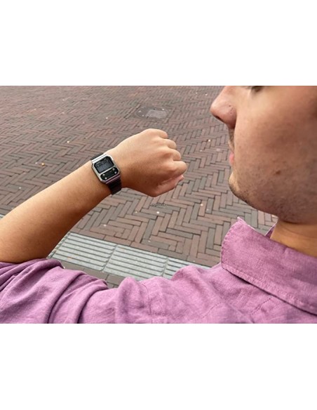 Reloj Digital Casio Vintage Iconic A100WEGG-1AEF/ 40mm/ Gris y Negro