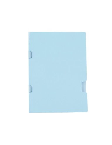 CI | Subcarpeta liderpapel folio azul tres uñeros plastificada 160g/m2