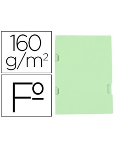 CI | Subcarpeta liderpapel folio verde tres uñeros...