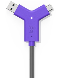 Hub + Alargador + Conectores Logitech Swytch