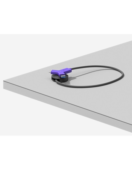 Hub + Alargador + Conectores Logitech Swytch