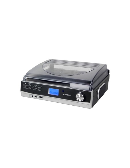 Tocadiscos Sunstech PXR23/ Bluetooth/ Radio FM/ Conversor a MP3