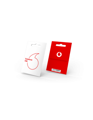 Tarjeta SIM Prepago Vodafone - Saldo: 15 