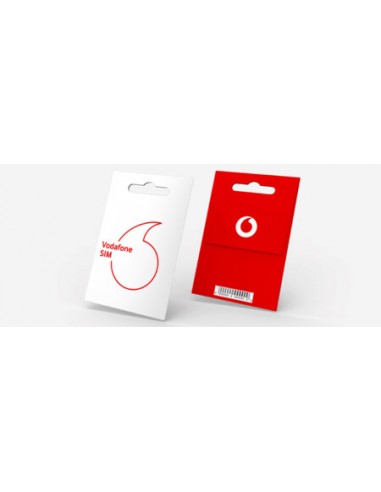 Tarjeta SIM Prepago Vodafone - Saldo: 5 